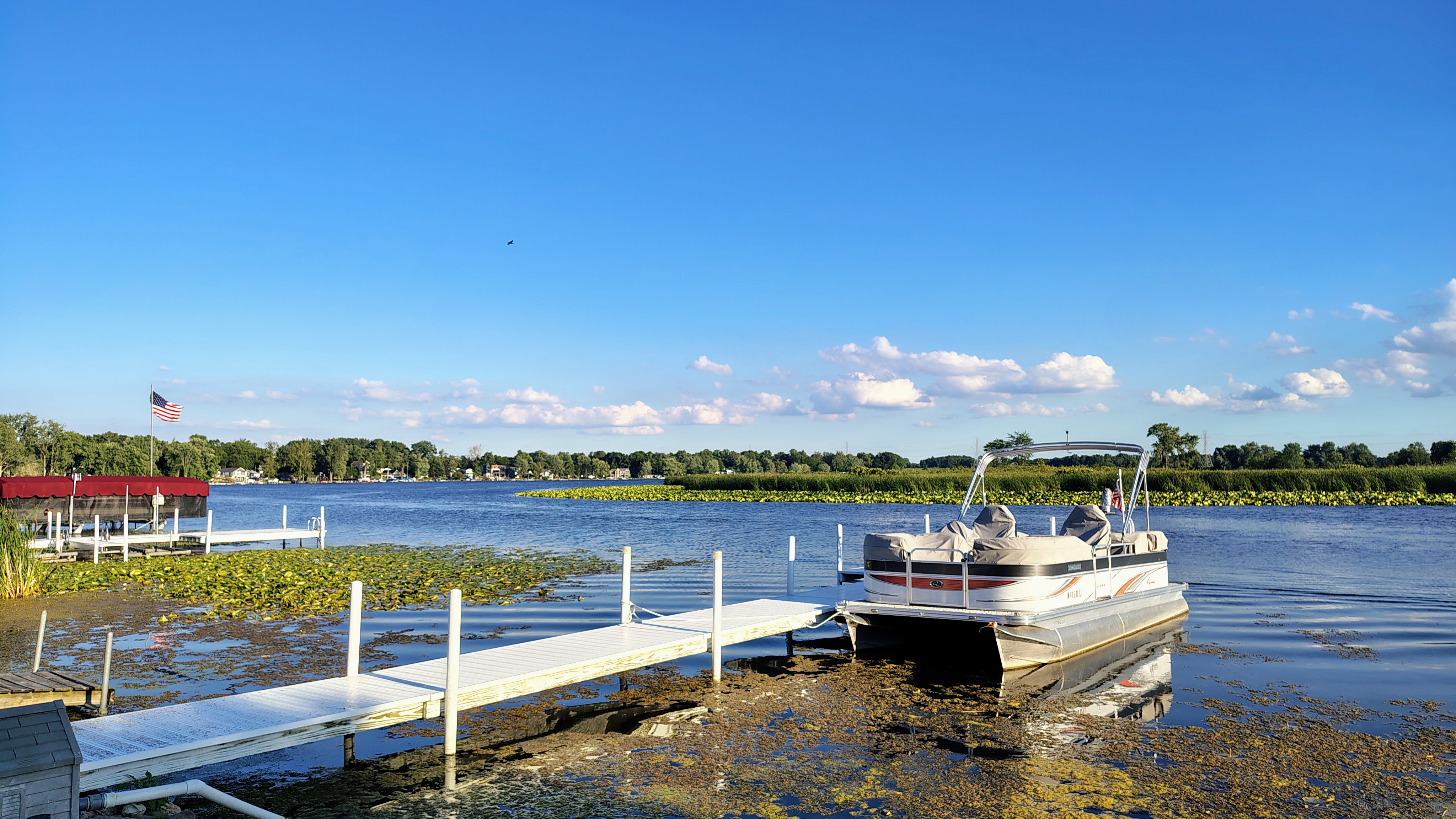 Boat Chill on the Lake
